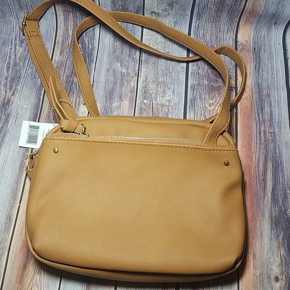 NWT Tan Crossbody Purse